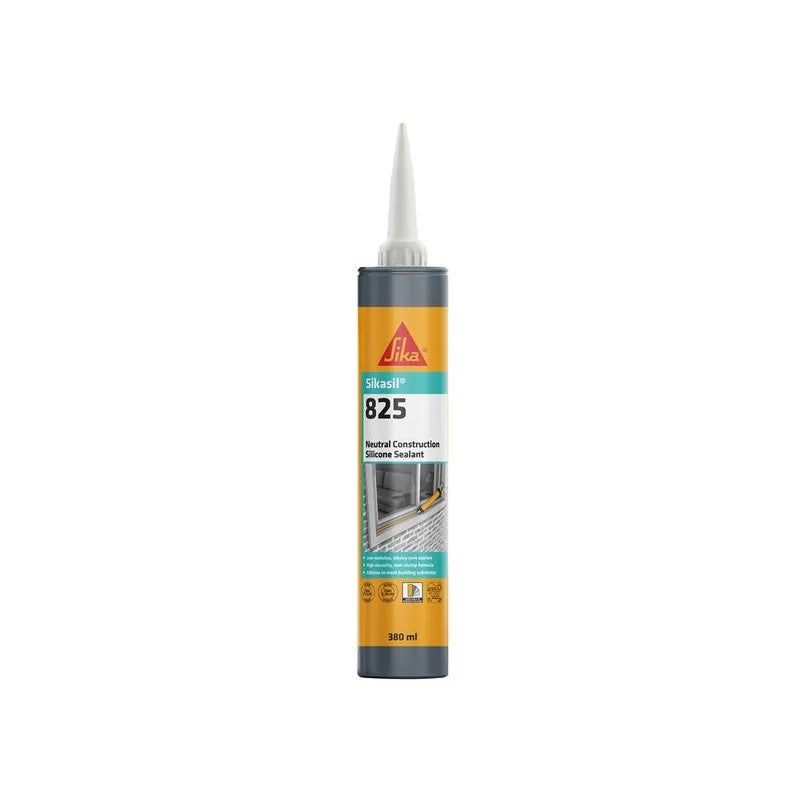 Everbuild Sika Sikasil®-825 Silicone Sealant Buff 380ml