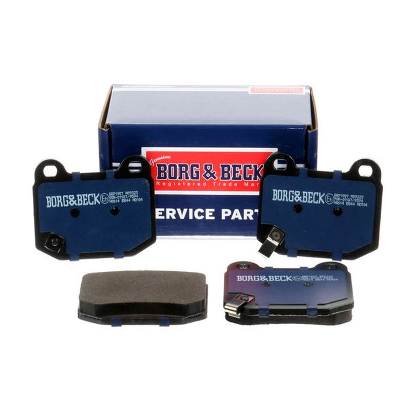 Borg & Beck Front & Rear Brake Discs & Pads fits Subaru Impreza 2001-2005 2.0