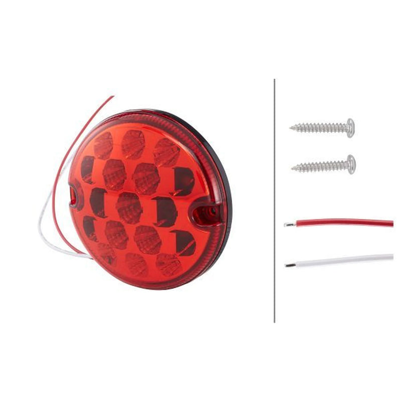 Hella Rear Fog Light Lamp Unit Rear