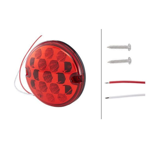 Hella Rear Fog Light Lamp Unit Rear