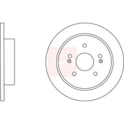 Apec Rear Brake Solid Discs & Pads fits Ssangyong Korando 2022-2023
