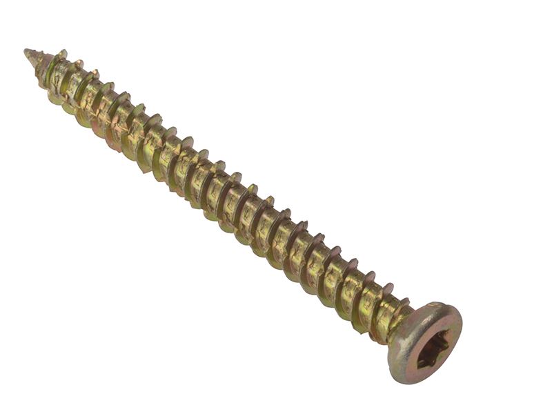 Forgefix Concrete Frame Screw TORX® Compatible High-Low Thread ZYP 7.5 x 92mm Bag 10 ForgeFix - Dynamic Drive