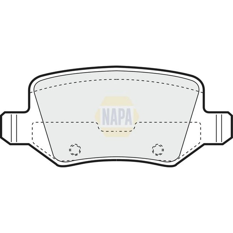 NAPA Rear Brake Pad Set NBP1120