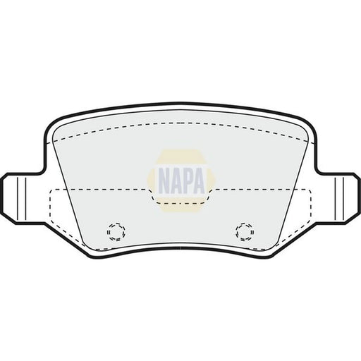 NAPA Rear Brake Pad Set NBP1120