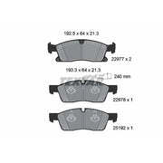 Textar Front Brake Pad Set 2297701
