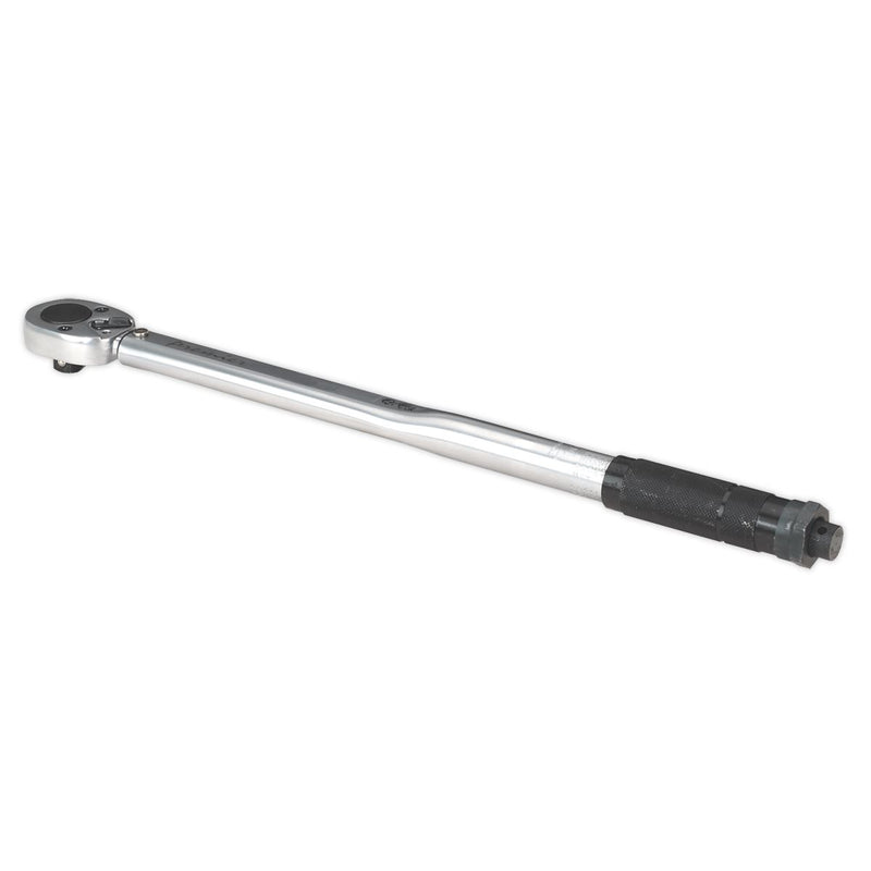 Sealey Torque Wrench Micrometer Style 1/2"Sq Drive 40-210Nm(30-155lb.ft) Calibra Sealey - Dynamic Drive