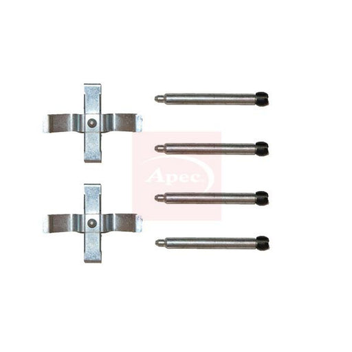 Apec Brake Pad Accessory Fitting Kit Rear fits Opel Omega B 1994-2003