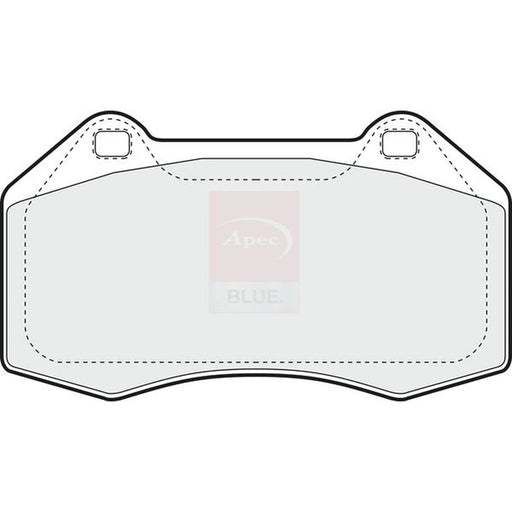 Apec Front Brake Pad Set PD3197