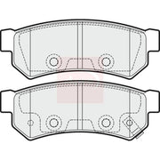 Apec Rear Brake Pad Set PAD2011