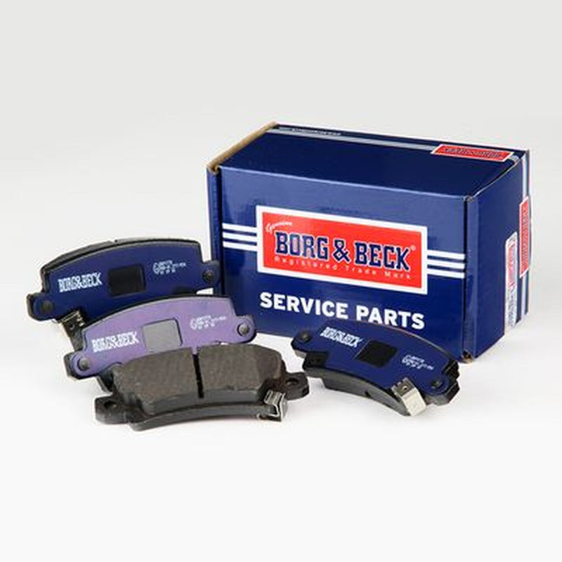 Borg & Beck Rear Brake Solid Discs & Pads fits Toyota Corolla 2001-2007
