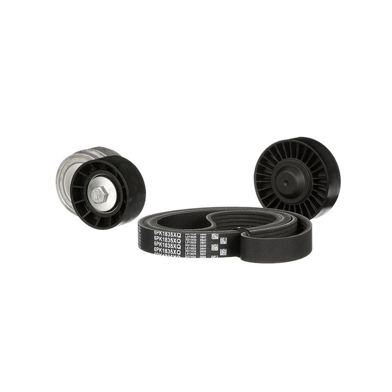 Gates V-Ribbed Belt Set fits Alfa Romeo 147 2001-2010 1.9