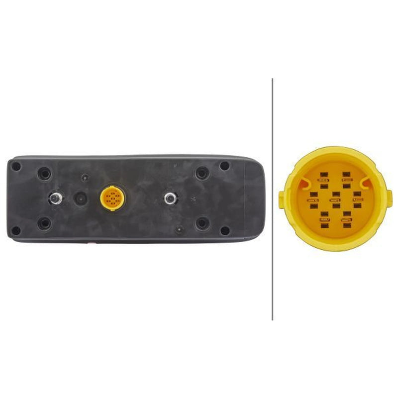 Hella Tail Light / Lamp PY21W Left
