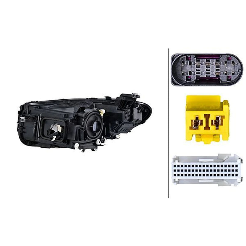 Hella Headlight Headlamp LED Right 1LX 015 619-941
