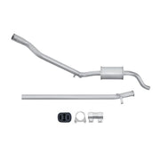 Hella End Silencer Rear fits Fiat Tipo 1988-1991 1.1