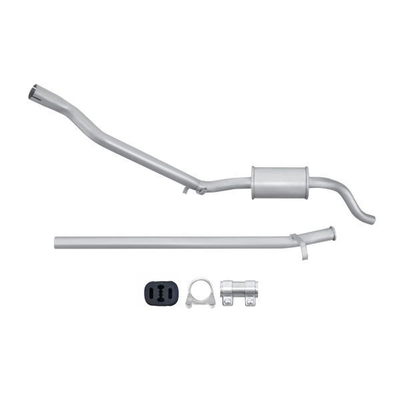 Hella End Silencer Rear fits Fiat Tipo 1988-1991 1.1