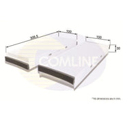 Comline Service Kit with Air, Oil & Cabin Filters fits Audi A6 C6 2004-2011 2.0