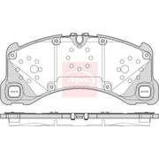 Apec Front & Rear Pads fits Audi E-Tron GT 2024 on