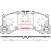 Apec Front Brake Pad Set PAD2411