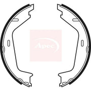 Apec Parking Brake Shoe Set fits Volvo S60 I 2000-2010 2.0 2.4 2.5
