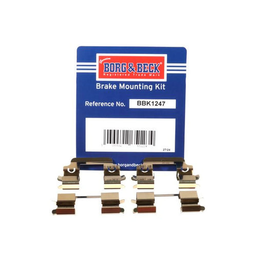 Borg & Beck Brake Pad Accessory Fitting Kit Rear BBK1247