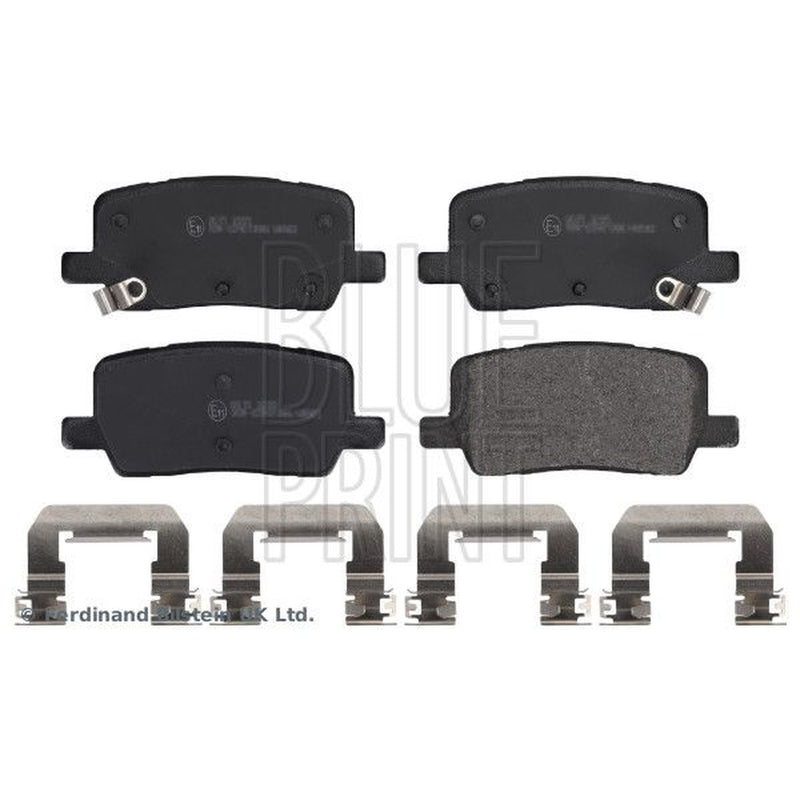 Blue Print Rear Brake Pad Set fits Tesla Model S 2012-2017