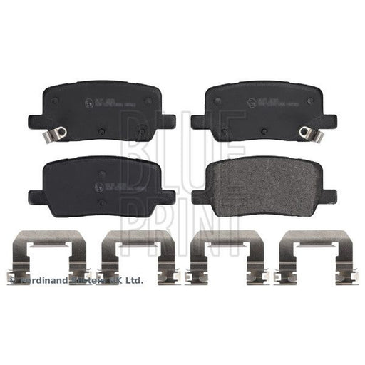Blue Print Rear Brake Pad Set fits Tesla Model S 2012-2017