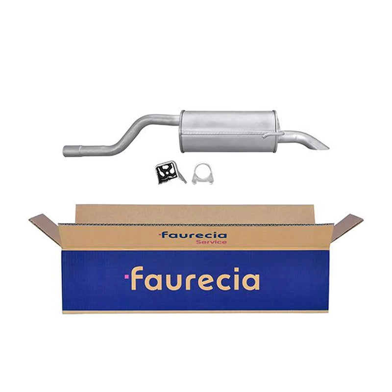 Hella End Silencer Rear fits Renault Clio 1998-2016 1.2 1.4 1.5 1.6 1.9