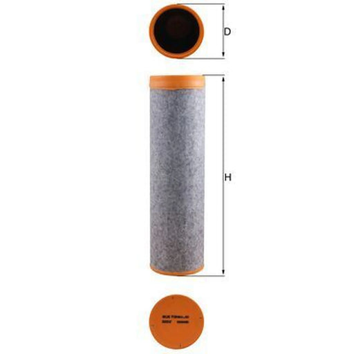 Mahle Secondary Engine Air Filter LXS 7120