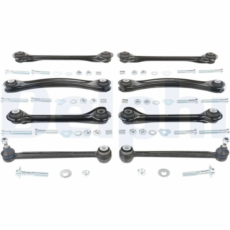 Delphi 8 x Control Arm Repair Kit Rear fits Mercedes-Benz 124 1984-1993