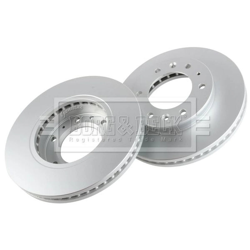 Borg & Beck Front & Rear Brake Discs & Pads fits Ford Ranger 2018-2019 2.0