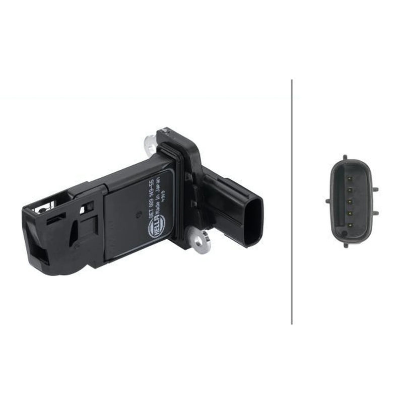 Hella MAF Sensor (Mass Air Flow) fits Opel Antara A 2010-2017 2.0 2.2