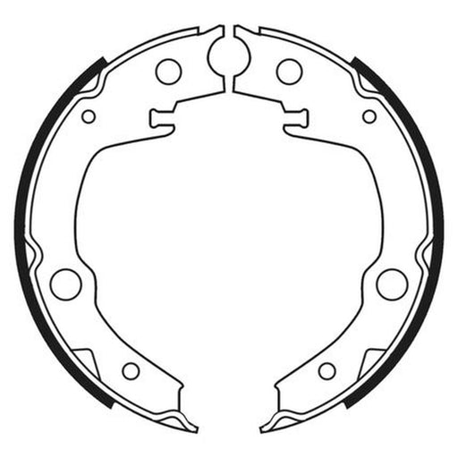 Abtex Brake Shoe Set Axle Kit fits Toyota Avensis 2003-2008 1.6 1.8 2.0 2.2 2.4