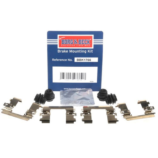 Borg & Beck Brake Pad Accessory Fitting Kit Front BBK1766