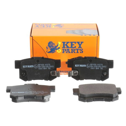 Key Parts 4 x Rear Brake Pad Set fits Acura Legend 1987-1991 2.0 2.7