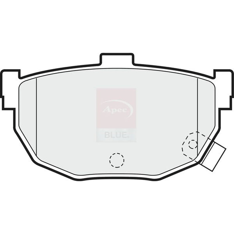 Apec Rear Brake Pad Set PD3426