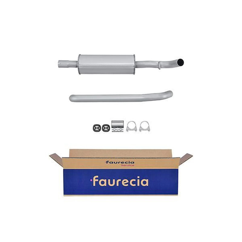 Hella Middle Silencer fits VW Touran 2003-2015 1.9 2.0