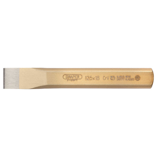 Draper Flat Cold Chisel, 18 x 125mm 51596 Draper - Dynamic Drive