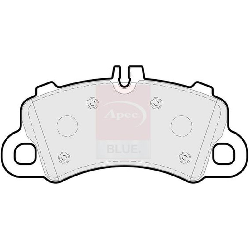 Apec Front Brake Pad Set fits Porsche Cayenne 2017-2023 3.0