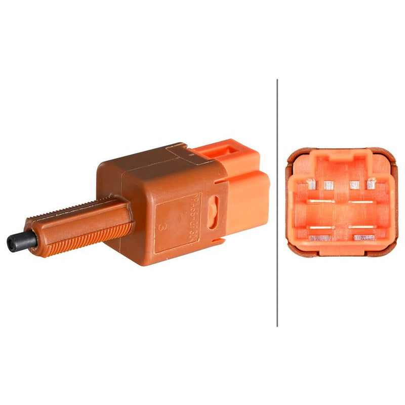 Hella Brake Light Switch fits Nissan Micra V 2016 on 0.9 1.0 1.5