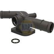 NAPA Coolant Flange Housing Connector fits Audi A3 1996-2003 1.6 1.9