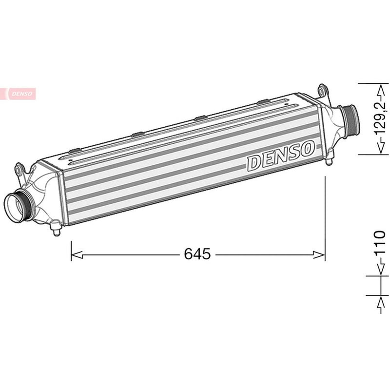 Denso Intercooler (Charge Air Cooler) fits Audi Q3 2013-2018 2.5