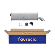 Hella End Silencer Rear fits Citroën C4 2004-2011 1.6