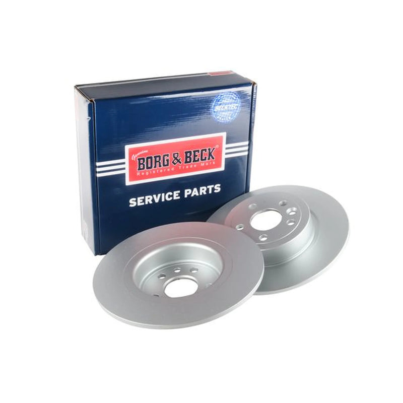 Borg & Beck Front & Rear Brake Discs & Pads fits Land Rover Range Rover Evoque
