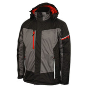 Tool Connection Waterproof Lightweight Padded Jacket - Black/Grey - L LCJKT446-L Lee Cooper - Dynamic Drive
