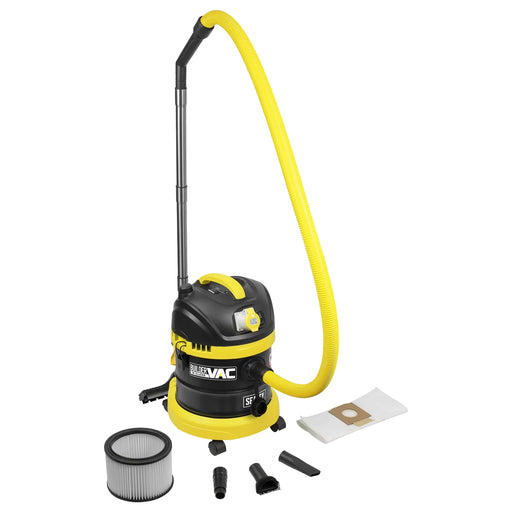 Sealey BuilderVac® Wet & Dry Vacuum Cleaner 15L 1000W 110V