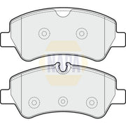 NAPA Rear Brake Pad Set fits Ford Tourneo Custom V362 Bus 2012-2023 1.0 2.0 2.2