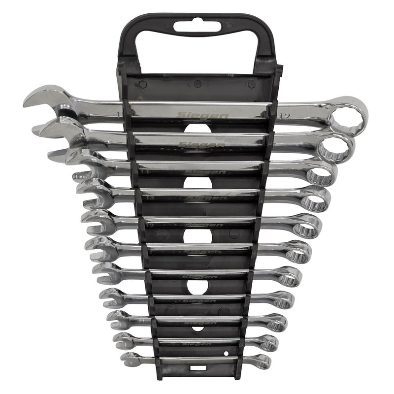 Combination Spanner Set 11Pc Metric Siegen by Sealey  - Dynamic Drive