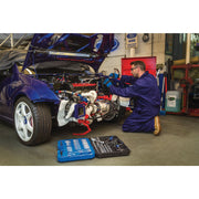 Draper MM/AF Combined Socket Set, 1/4", 3/8" and 1/2" Sq. Dr. (150 Piece) 16460 Draper - Dynamic Drive