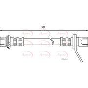 Apec Brake Hydraulic Hose Line Rear Left HOS3009
