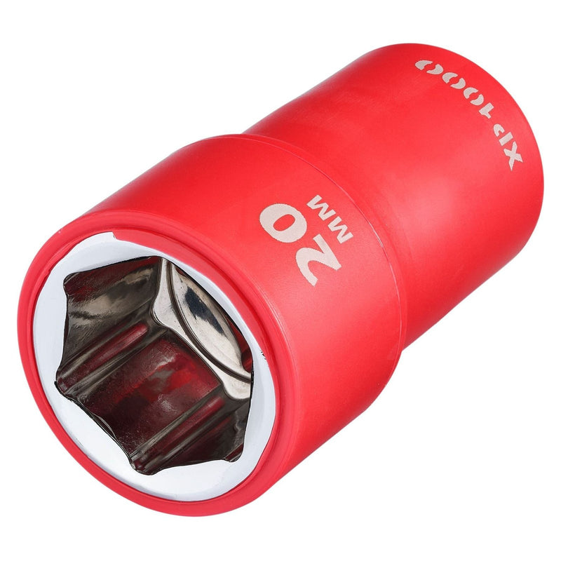 Draper XP1000 VDE Socket, 1/2" Sq. Dr., 20mm Draper - Town Tools